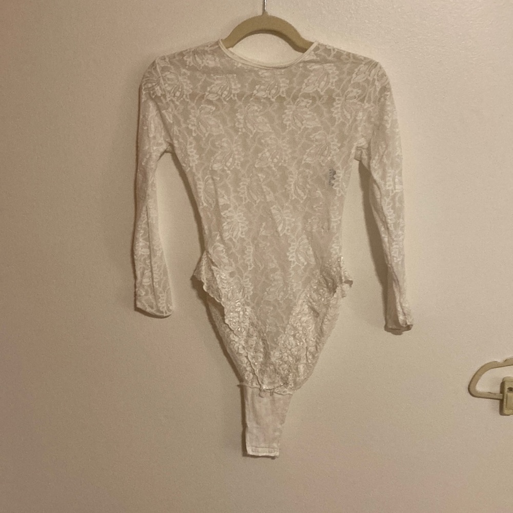Vintage lace bodysuit
